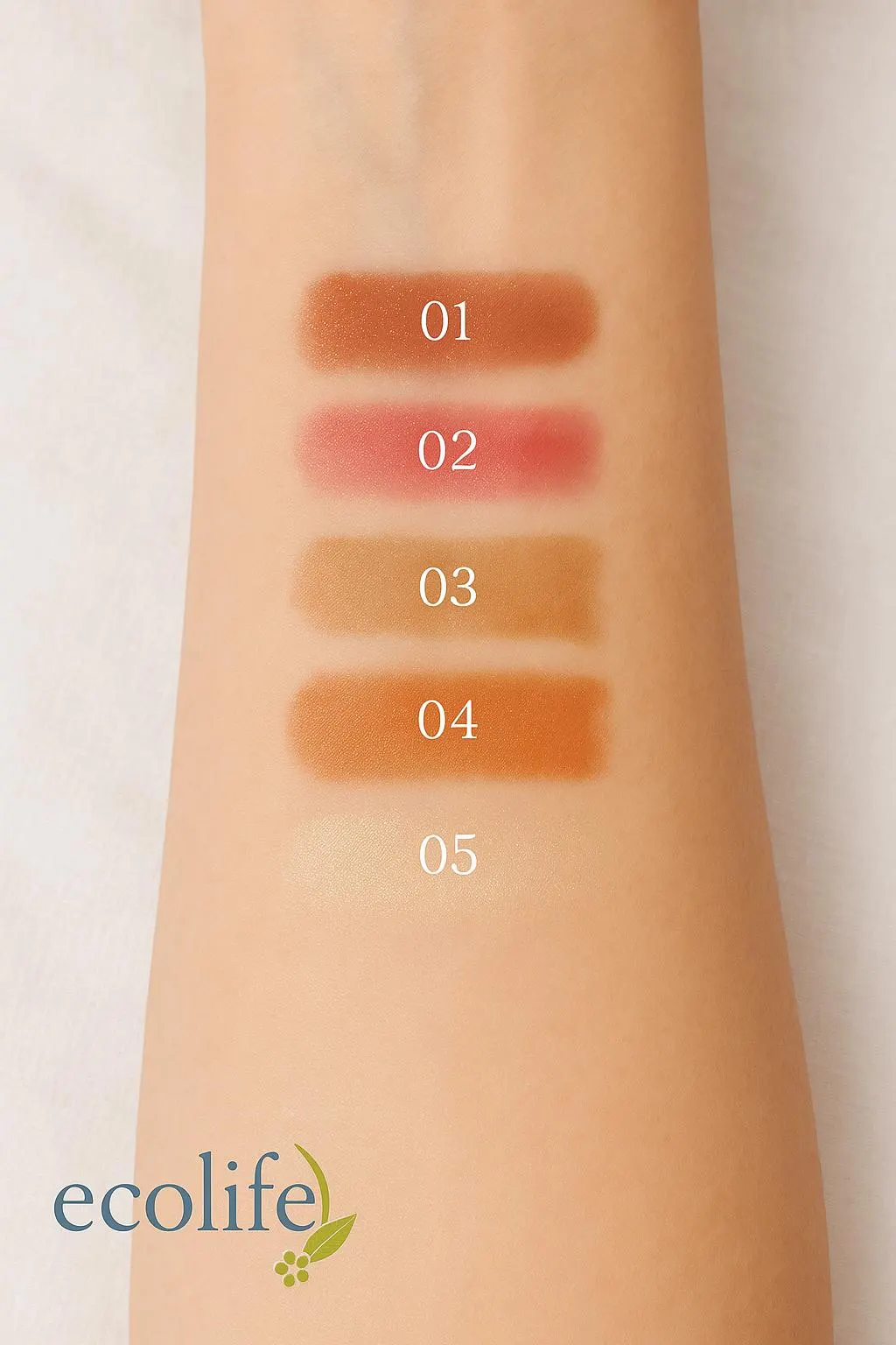 lip balm swatches